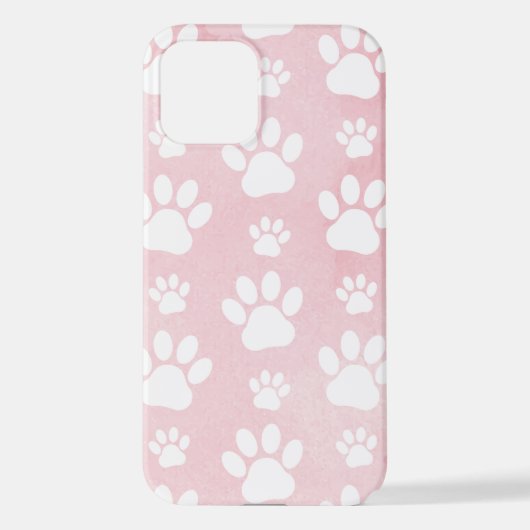 Coque iPhone 12 Motif De Pâtes, Patrouilles Blanches, Aquarelles,  (Verso)