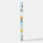 Coque iPhone 12 Motif D'Ours, Mignonnes Ours, Nounours, Étoiles (Côté droit)