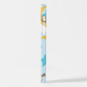 Coque iPhone 12 Motif D'Ours, Mignonnes Ours, Nounours, Étoiles (Côté gauche)