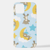 Coque iPhone 12 Motif D'Ours, Mignonnes Ours, Nounours, Étoiles (Verso)