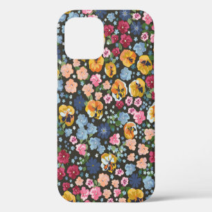 Coque iPhone 12 Motif élégant sans couture avec un flux mignon