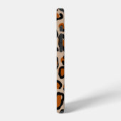 Coque iPhone 12 Motif en fourrure de léopard (Côté gauche)