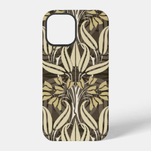 Coque iPhone 12 motif floral dans le style moderne