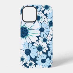 Coque iPhone 12 Motif floral sans soudure / textile de fleur, ab