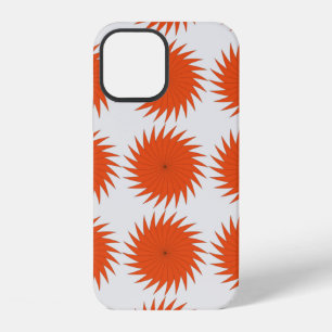 Coque iPhone 12 Motif géométrique abstrait avec des bandes, des li