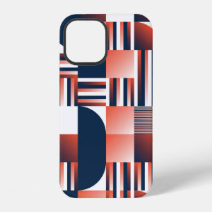Coque iPhone 12 Motif géométrique moderne sans couture