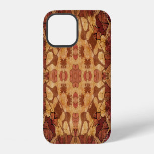 Coque iPhone 12 Motif géométrique ornemental Art nouveau.