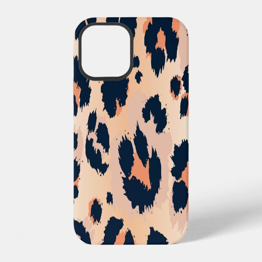 Coque iPhone 12 Motif léopard : Création transparente drôle (Verso)