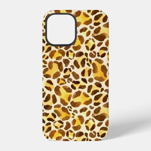 Coque iPhone 12 Motif léopard sans eau (Verso)