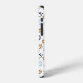Coque iPhone 12 Motif oeil mal (Côté gauche)