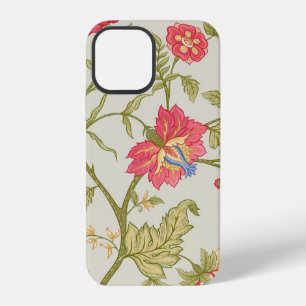 Coque iPhone 12 Motif sans couture avec fleurs décoratives stylisé