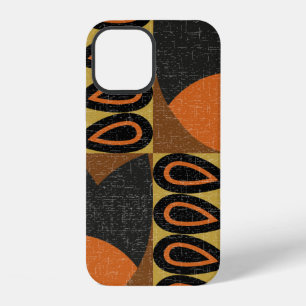Coque iPhone 12 motif sans couture dans le style de design scandin