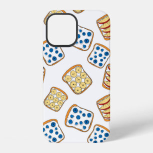 Coque iPhone 12 Motif sans couture de toast