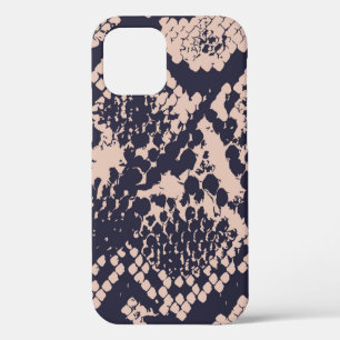 Coque iPhone 12 Motif serpent cuir seamlessserpent, seamless, peau