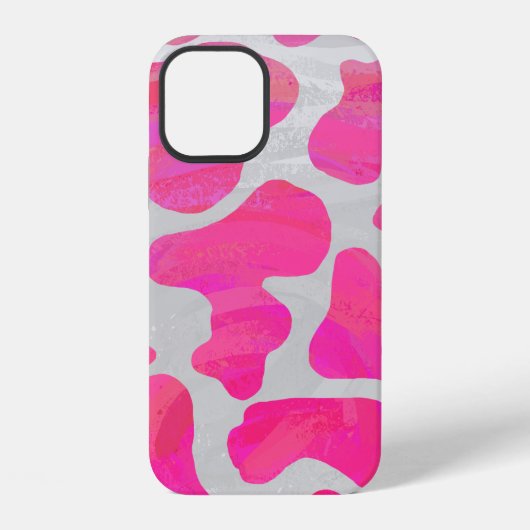 Coque iPhone 12 Motif tacheté de vache (Verso)