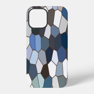 Coque iPhone 12 Motif tendance moderne aux tons terreux