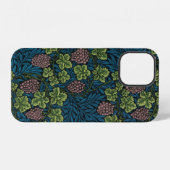 Coque iPhone 12 Motif Vignes, William Morris (Verso Horizontal)
