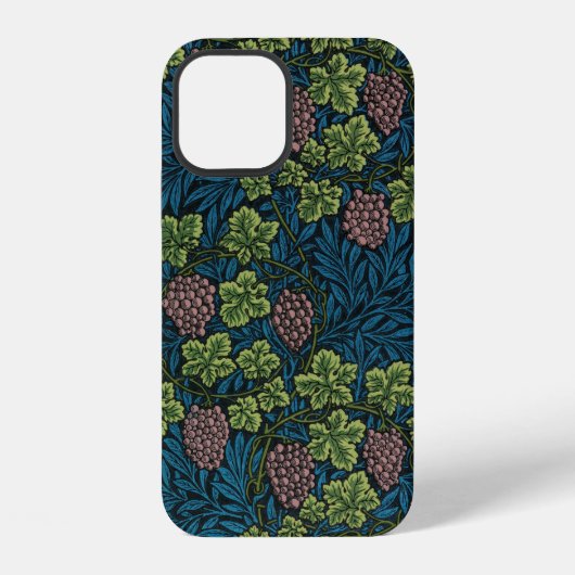 Coque iPhone 12 Motif Vignes, William Morris (Verso)