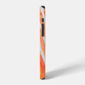 Coque iPhone 12 Motif Zèbre Texturé (Côté gauche)