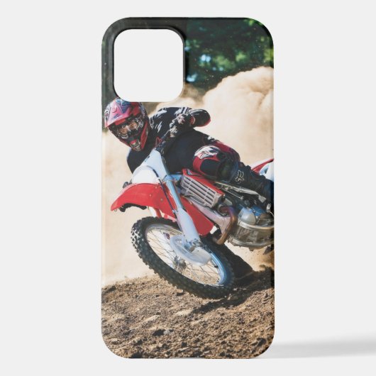 Coque iPhone 12 Motocross (Verso)