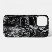 Coque iPhone 12 Motocyclette 1 iphcna (Verso Horizontal)