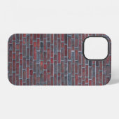 Coque iPhone 12 Mur de briques (Verso Horizontal)