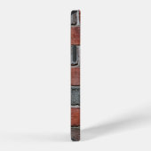 Coque iPhone 12 Mur de briques (Côté droit)