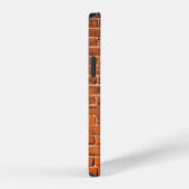 Coque iPhone 12 Mur de briques mur de briques rouges mur (Côté droit)