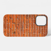 Coque iPhone 12 Mur de briques mur de briques rouges mur (Verso Horizontal)