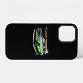 Coque iPhone 12 Mustang Mach 1 (Verso Horizontal)