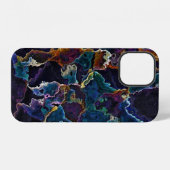 Coque iPhone 12 Nappe de pétrole (Verso Horizontal)