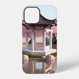 Coque iPhone 12 Nature Beauté Sakura Cherry Blossom Vue jardin