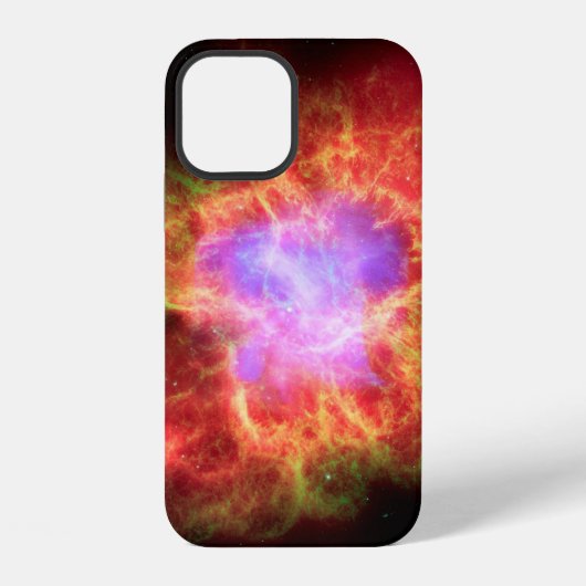 Coque iPhone 12 Nebula de crabe dans l'espace Coque-coque iphone (Verso)