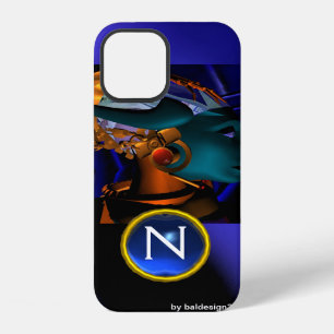 Coque iPhone 12 NEMES /HYPER ANDROID, Monogramme de science-fictio