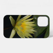 Coque iPhone 12 Nénuphar jaune Lotus (Verso Horizontal)