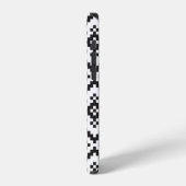 Coque iPhone 12 Noël Snowflakes Fair Isle Seamless Patternart (Côté gauche)