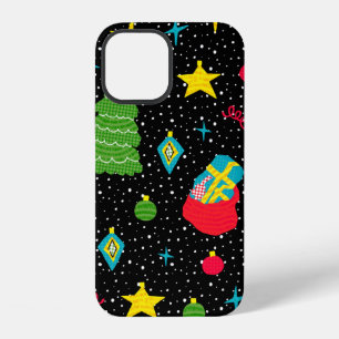 Coque iPhone 12 Nouvelle Année modèle transparent lumineux avec Ar