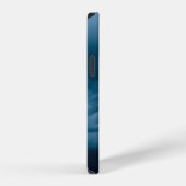 Coque iPhone 12 Nuages cumuliformes bleus (Côté droit)