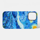 Coque iPhone 12 Nuit Van Gogh Starry (Verso Horizontal)