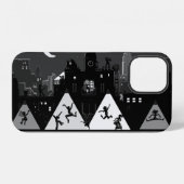 Coque iPhone 12 Nuits de Boogie à New York (Verso Horizontal)