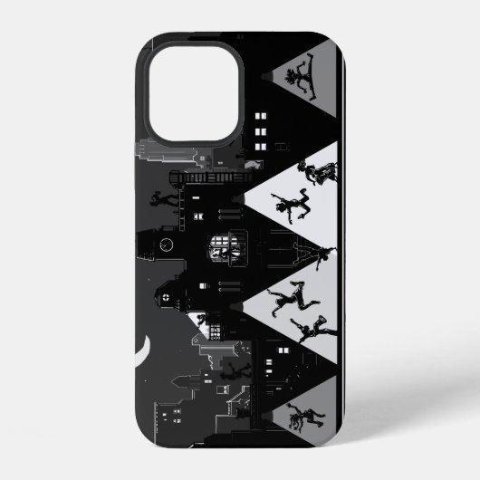 Coque iPhone 12 Nuits de Boogie à New York (Verso)