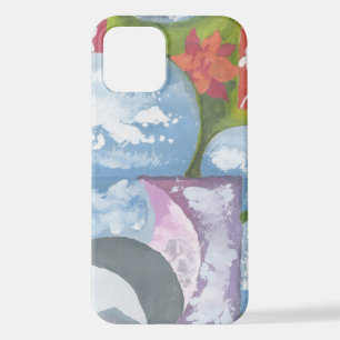 Coque iPhone 12 Observance Folk Art par AnyaC