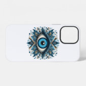 Coque iPhone 12 Oeil malin (Verso Horizontal)