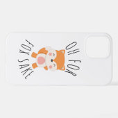 Coque iPhone 12 Oh pour Fox Sake (Verso Horizontal)