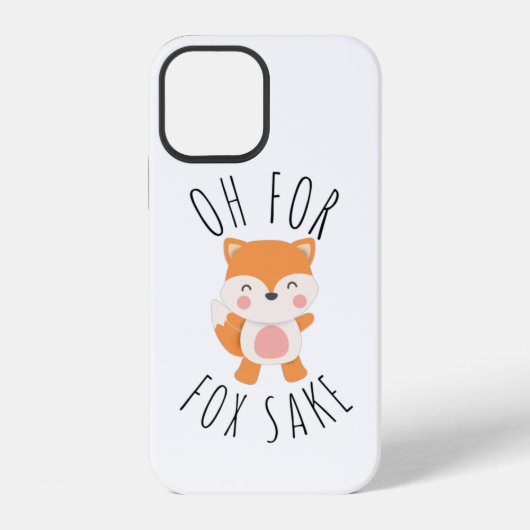 Coque iPhone 12 Oh pour Fox Sake (Verso)