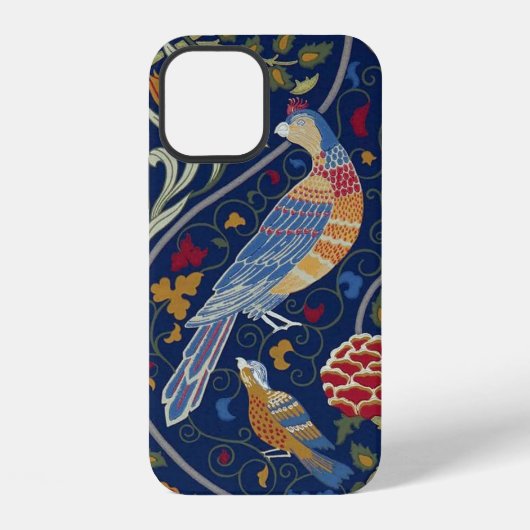 Coque iPhone 12 Oiseaux et Fleurs, William Morris Case-Mate iPhone (Verso)