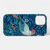Coque iPhone 12 Oiseaux, William Morris (Verso Horizontal)