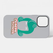 Coque iPhone 12 Oompa Loompa Graphique de cheveux (Verso Horizontal)