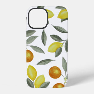 Coque iPhone 12 Oranges et citrons