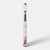 Coque iPhone 12 Orchidée Cymbidium Fleur Rose (Côté gauche)